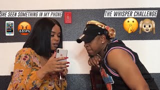 The Whisper Challenge ( I FOUND SOMETHING IN HIS PHONE📲🤬