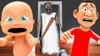 Baby and Daddy Escape EVIL GRANNY! screenshot 5