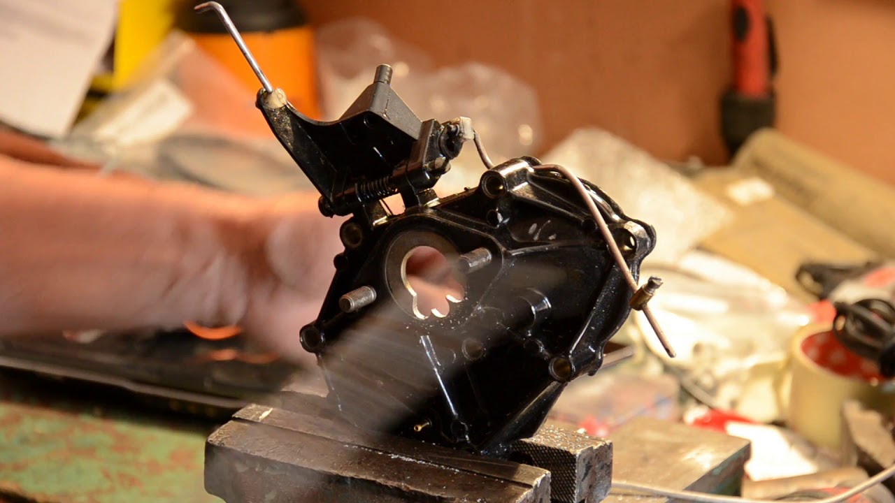 Johnson & Evinrude 20 hp rajoittimen poisto (choke removal) english subtitles available