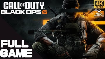 CALL OF DUTY: BLACK OPS 6 Full Walkthrough Gameplay – Xbox Series X 4K 60FPS No Commentary