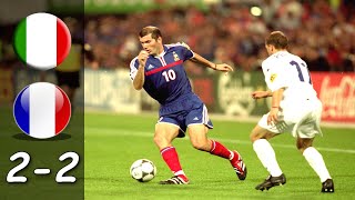 Zidane & Del Piero Brilliant Show In 1997 (Italy vs France)