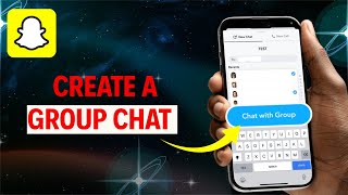 How to Create a Group Chat on Snapchat Android | Make a Snapchat Group Chat | Start a New Group Chat