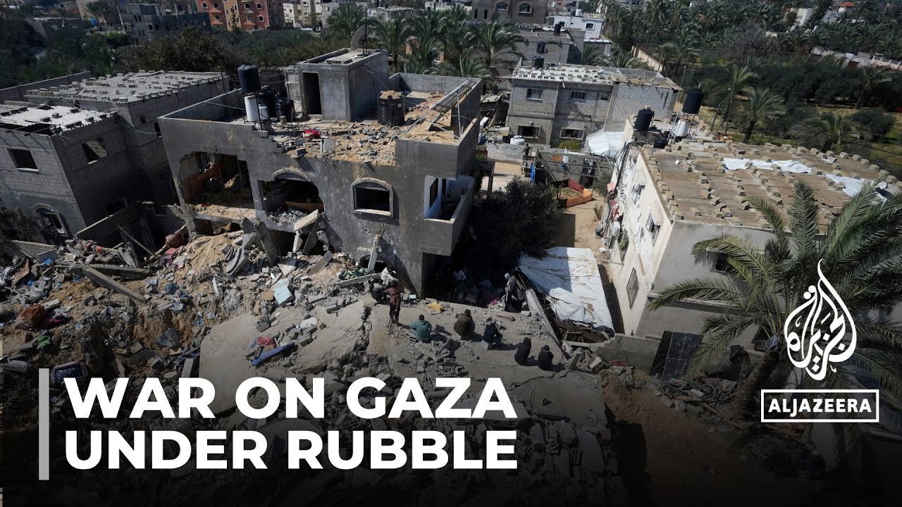 تُرك آلاف الفلسطينيين مدفونين تحت الأنقاض جراء الهجمات الإسرائيلية