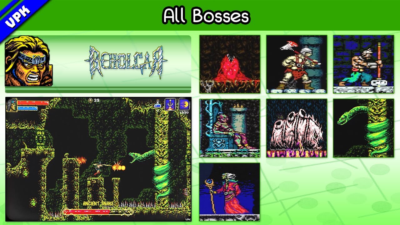 Beholgar All Bosses (No Damage) YouTube