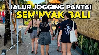 Pantai Seminyak Bali | Jalur Jogging Pagi Hari
