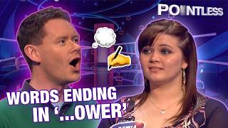 2 Point, 1 Point & Zero Score Answer Surprises | Most Obscure Words Ending In …’OWER’ | Pointless