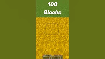 How high can you jump from different blocks in minecraft #shorts #minecraft