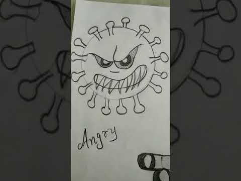  Corona Pencil Sketch Poster - YouTube