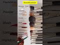 types of makeup brushes and their uses#ytshorts#shorts#makeupclass