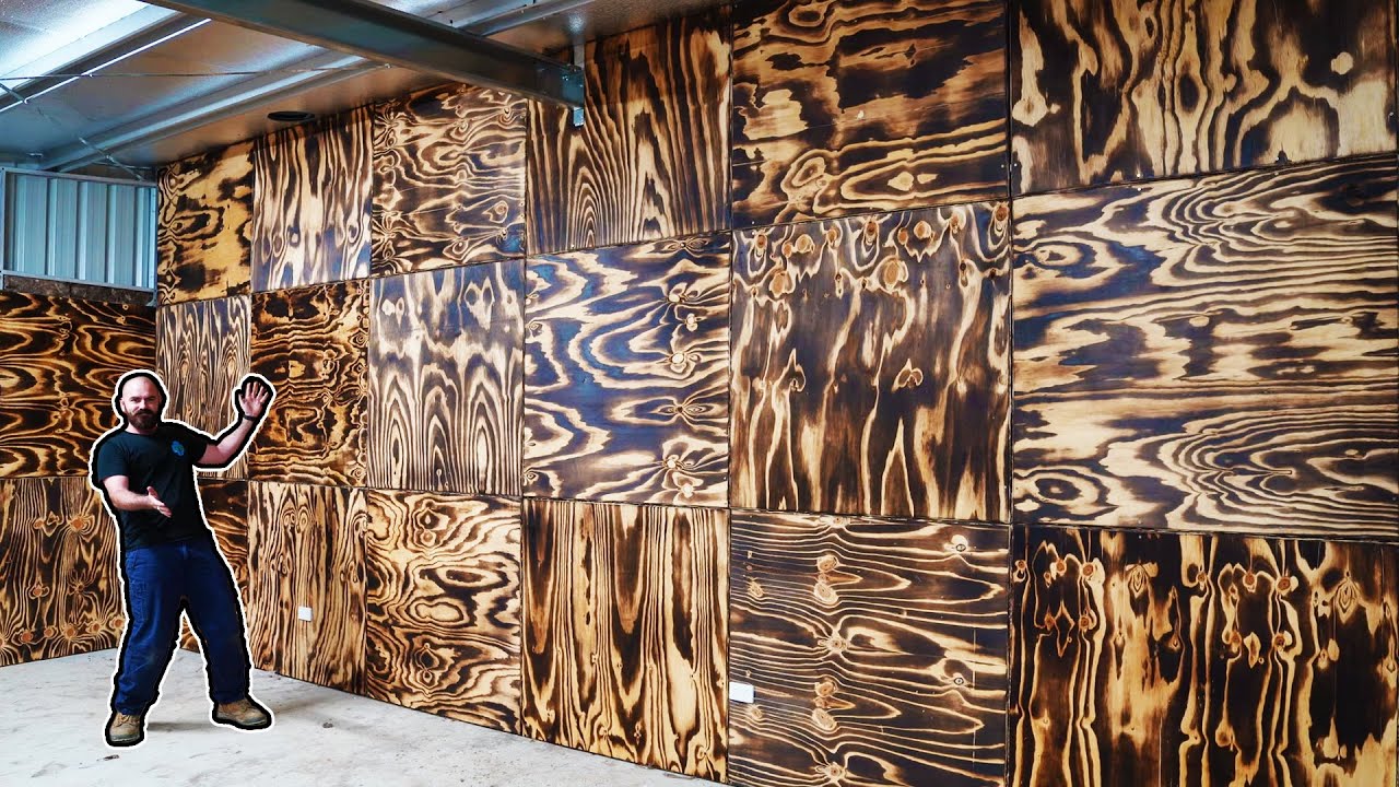 How To Burnt Plywood Cladding You