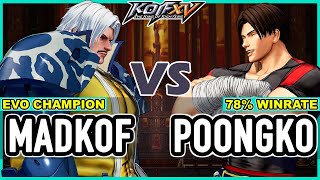 KOF XV 🔥 Madkof (Rugal/Heidern/Goenitz) vs Poongko (Gato/Kim/O.Yashiro)