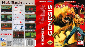 [Game Over] Splatterhouse 3 (SEGA Genesis/Mega Drive Music) 🎶