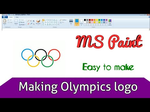 How to make an olympic logo/-