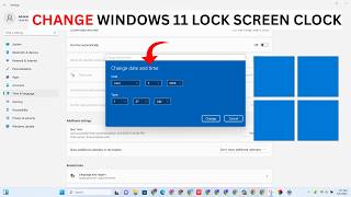 How To Change Windows 11 Lock Screen Clock screenshot 1