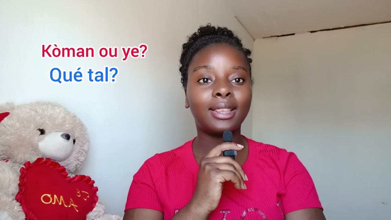 🇭🇹🇪🇸 KÒMAN POU OU SALYE YON MOUN AN ESPAÑOL / Laprof Roselande 