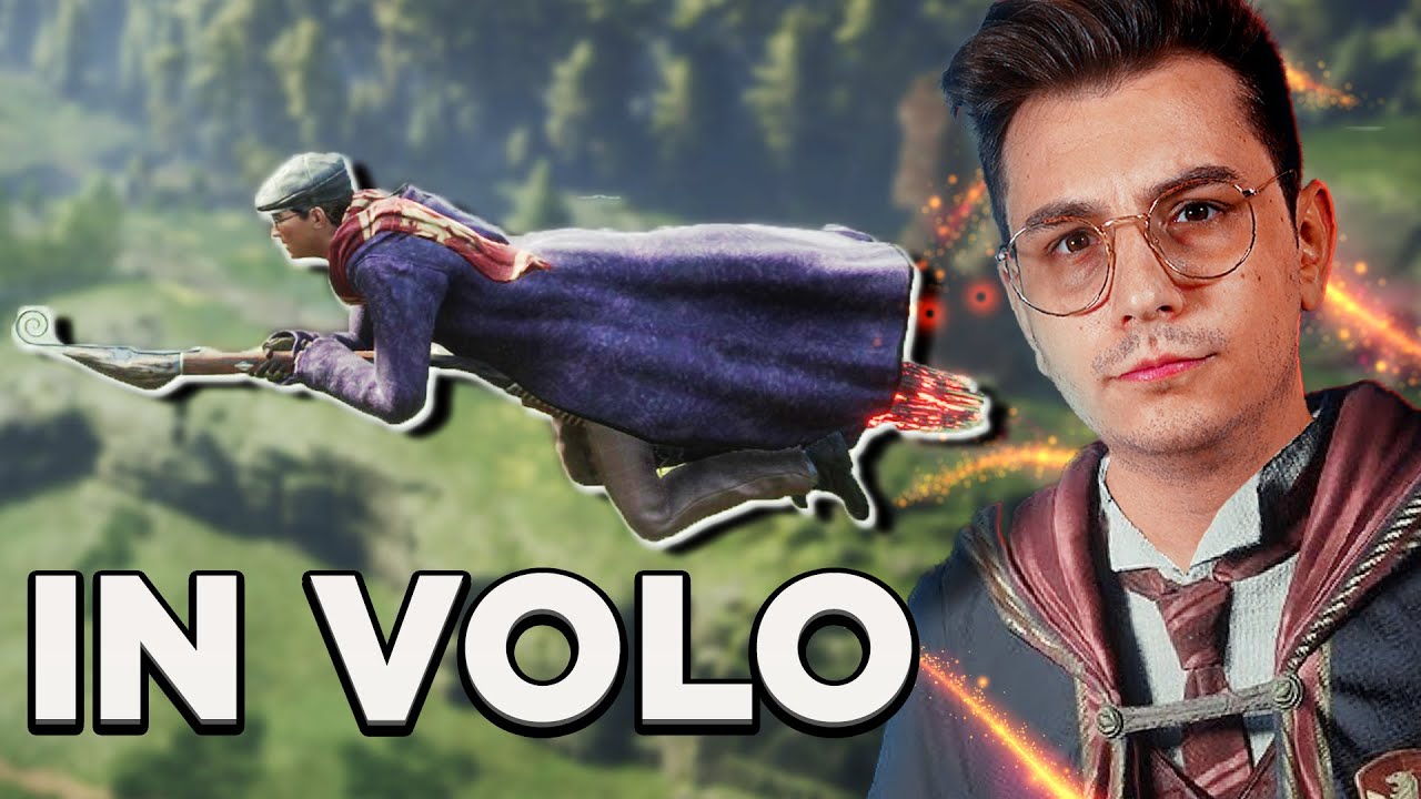 VOLO per la PRIMA VOLTA su UNA SCOPA! - HOGWARTS LEGACY Gameplay ITA #8