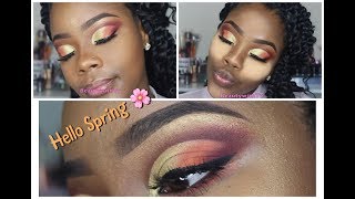 HELLO SPRING DRAMATIC MAKEUP LOOK