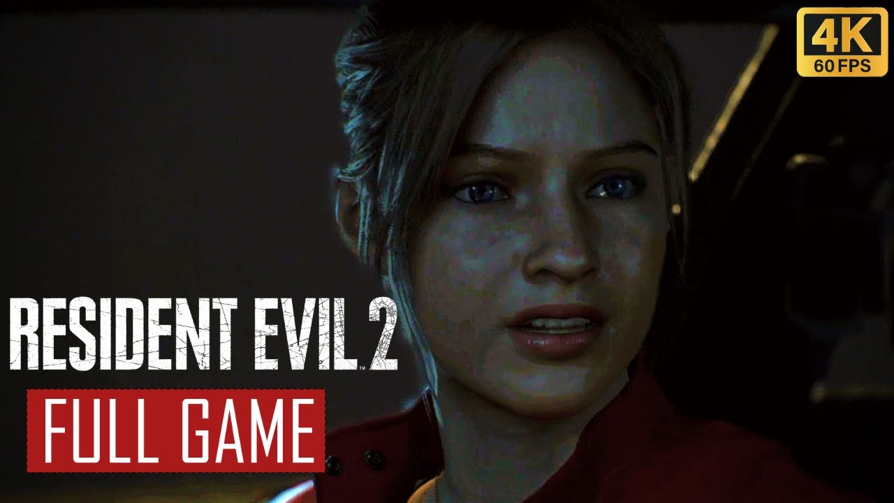 Resident Evil 2 (Claire + Sherry) Complete Gameplay Walkthrough [4K