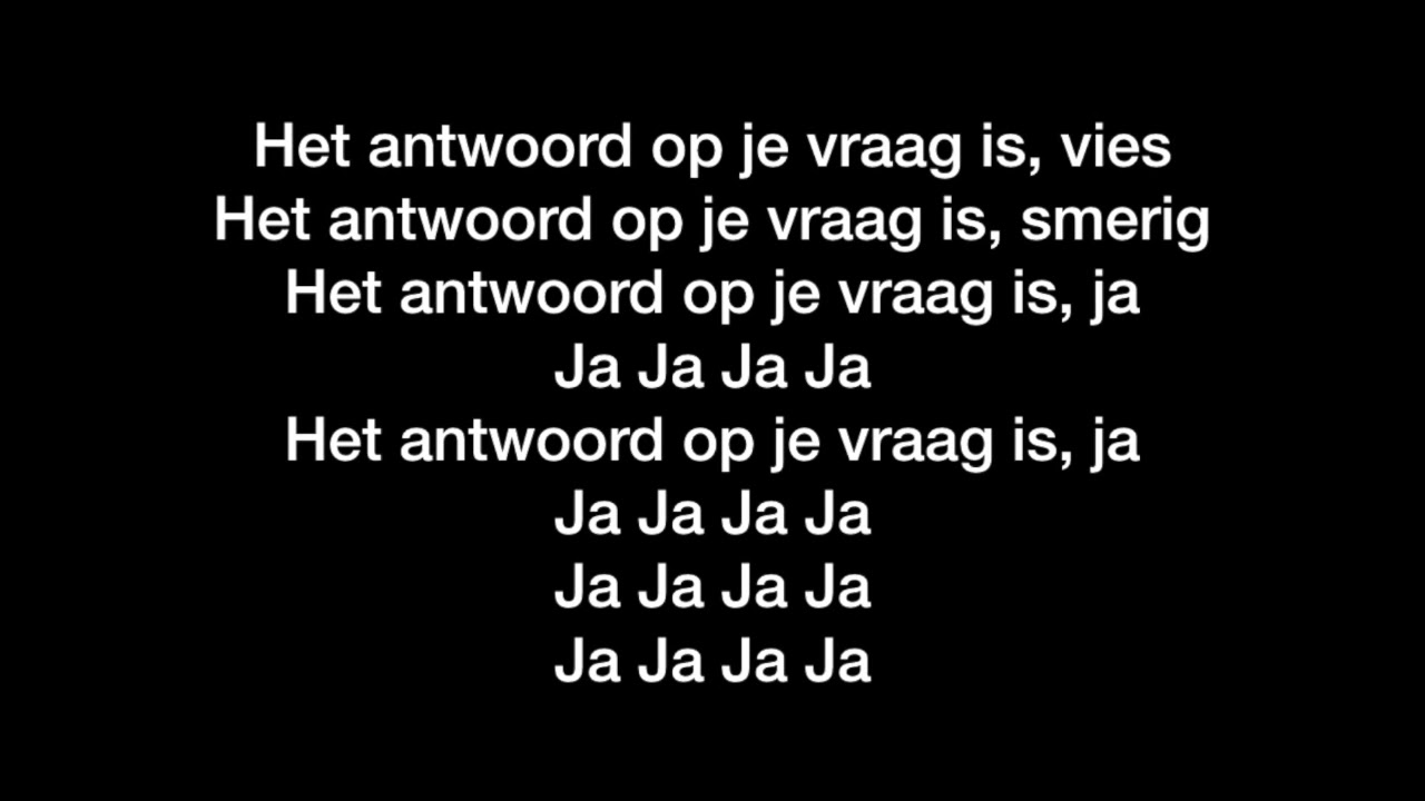 Bizzey - JA! ft. Kraantje Pappie, Chivv & Yung Felix (Lyrics)