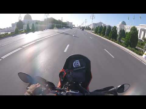 Video: Straßen von Aschgabat