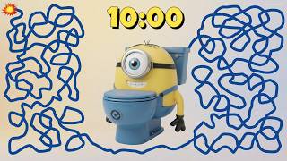 Famous 10 Minute Timer Bomb | Minion Toilet EXPLOSION! 🚽💥 Net Worth