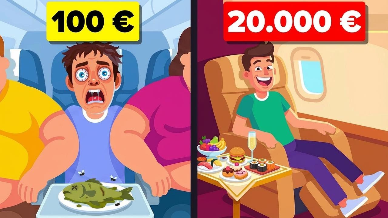 Πτήση με $100 ή με $20.000 – Ποια είναι η διαφορά;
