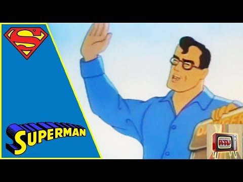 SUPERMAN I 1940s CARTOON | THE UNDERGROUND WORLD