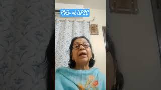 PYQs of UPSC MCQs #shortsfeed #ugcnet #ignou #banking