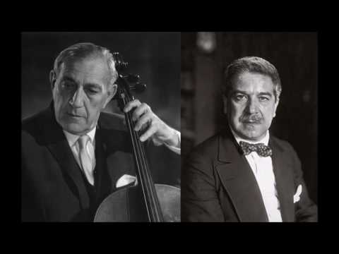 Beethoven - Cello Sonatas No. 2 (Gregor Piatigorsky & Artur Schnabel)