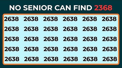 Test Your Observation Skill! Spot The Odd Numbers and Letters