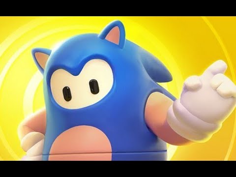 Fall Guys - Sonic Skin Showcase