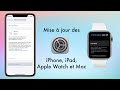 Tuto comment faire la mise  jour de son iphone ipad apple watch ou mac 