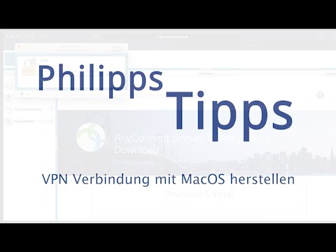 VPN Verbindung mit MacOS herstellen