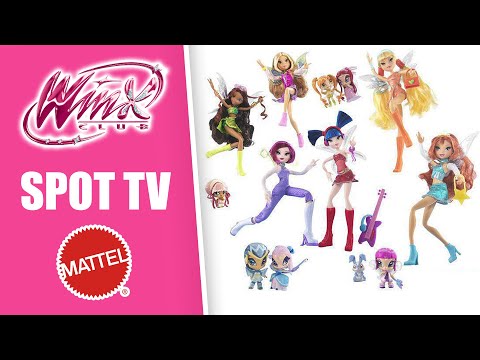 Spot TV Mattel - Poupées Winx + Miroir Magique