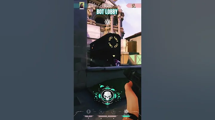 Bot Lobby Ace in Valorant #ace #clips #valorant #valorantclips #spectre #redbone