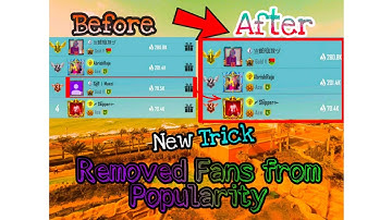 How To Remove Anyone From Popularity In PUBG Mobile And BGMI: New Trick: PUBG Mobile: Paladin gaming