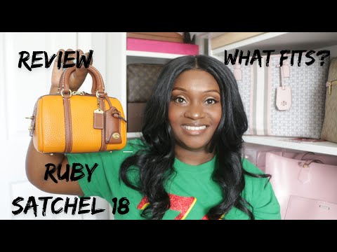 Coach Ruby Satchel 18: Why You Need This Bag! WIMB & Review