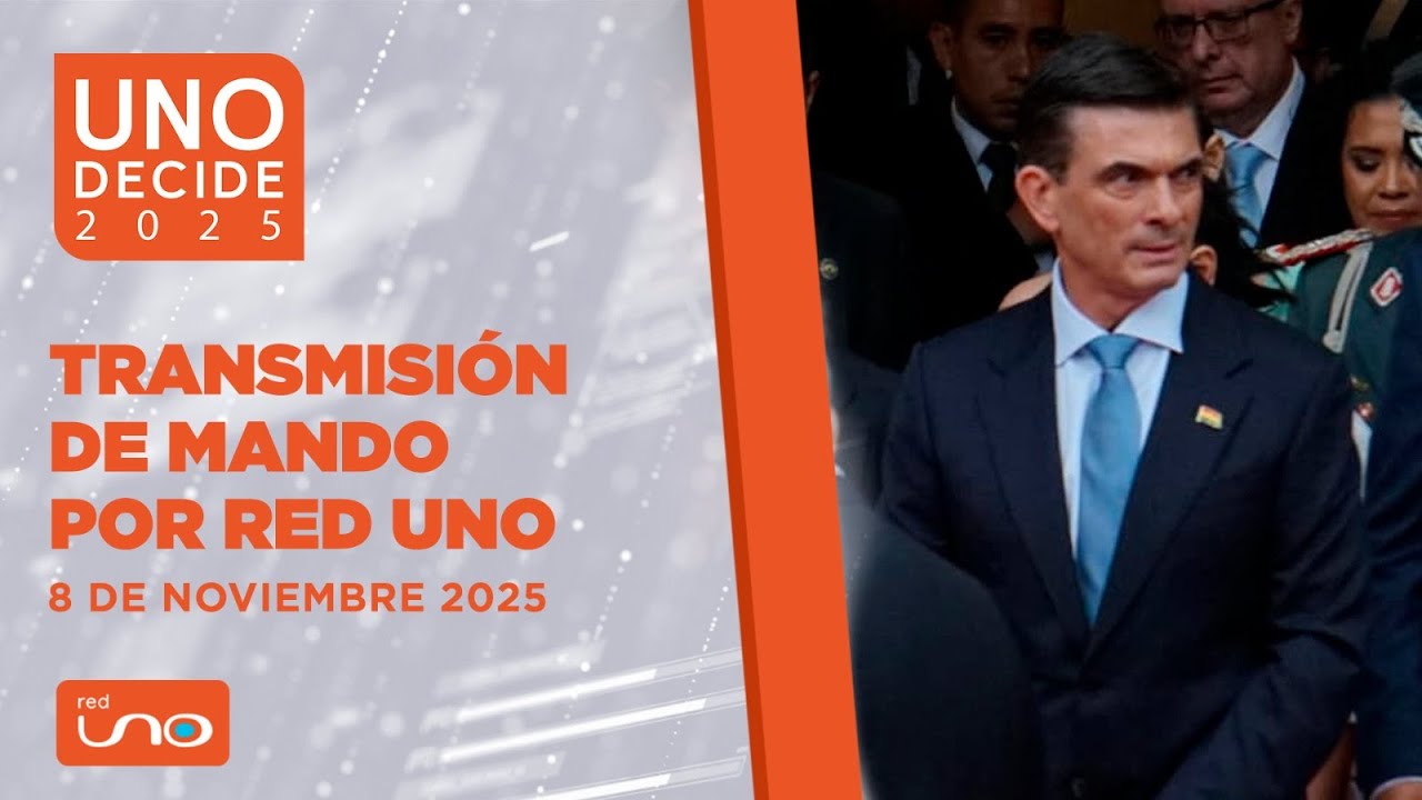 transmisión de mando, desde la Plaza Murillo