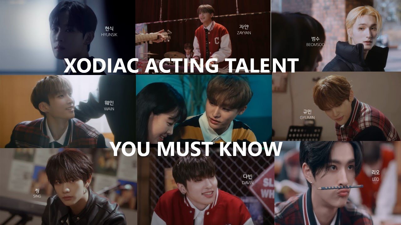 XODIAC ACTING TALENTS ON WEB DRAMA THAT YOU MUST KNOW (cr is on description box)