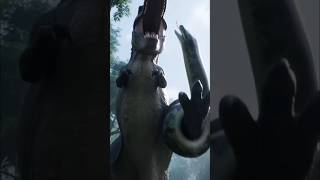 The giant python ambushed the Tyrannosaurus Rex | #viral #reels #fyp #foryou #short
