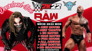 WR3D 2K22 RELEASED (ANDROID) WITH REAL ENTRANCES,  #wr3d #WWE #Trishalgaming #wr3dnetwork