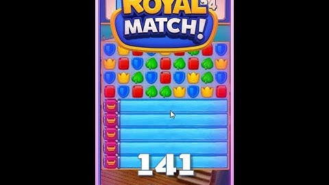 Royal Match Level 141 - No Boosters