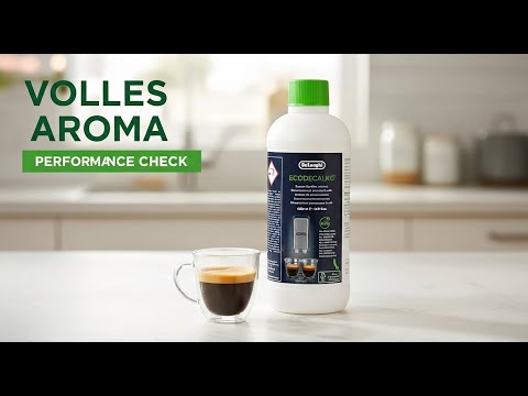 Videovorschau: De’Longhi EcoDecalk: warum Entkalken den Kaffeefluss rettet
