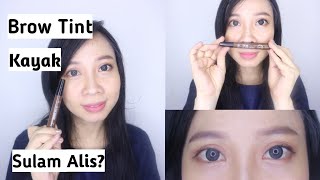 Makeup Test Etude House My 4 Tip Brow Review Brow Embroidy Sulam Alis