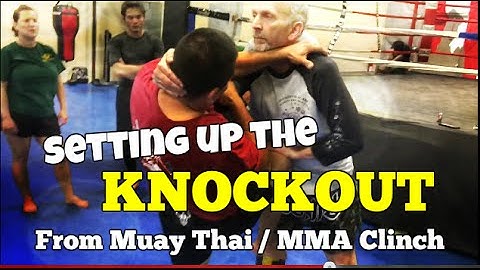 Set up the Knockout from MMA Clinch/Single Neck Tie