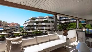 Продажа уникальной квартиры в Каннах с панорамным видом на море и город -  Канны, Франция!