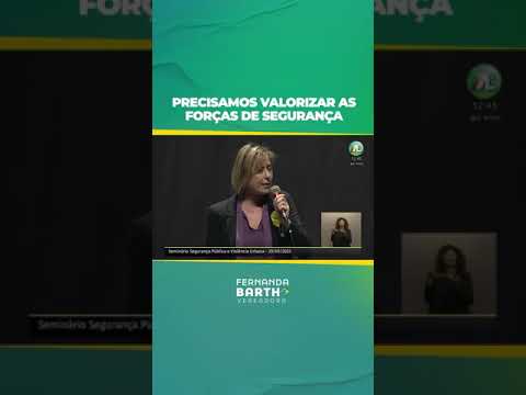 Representando a @camarapoa no Seminário sobre Segurança Pública e Violência Urbana