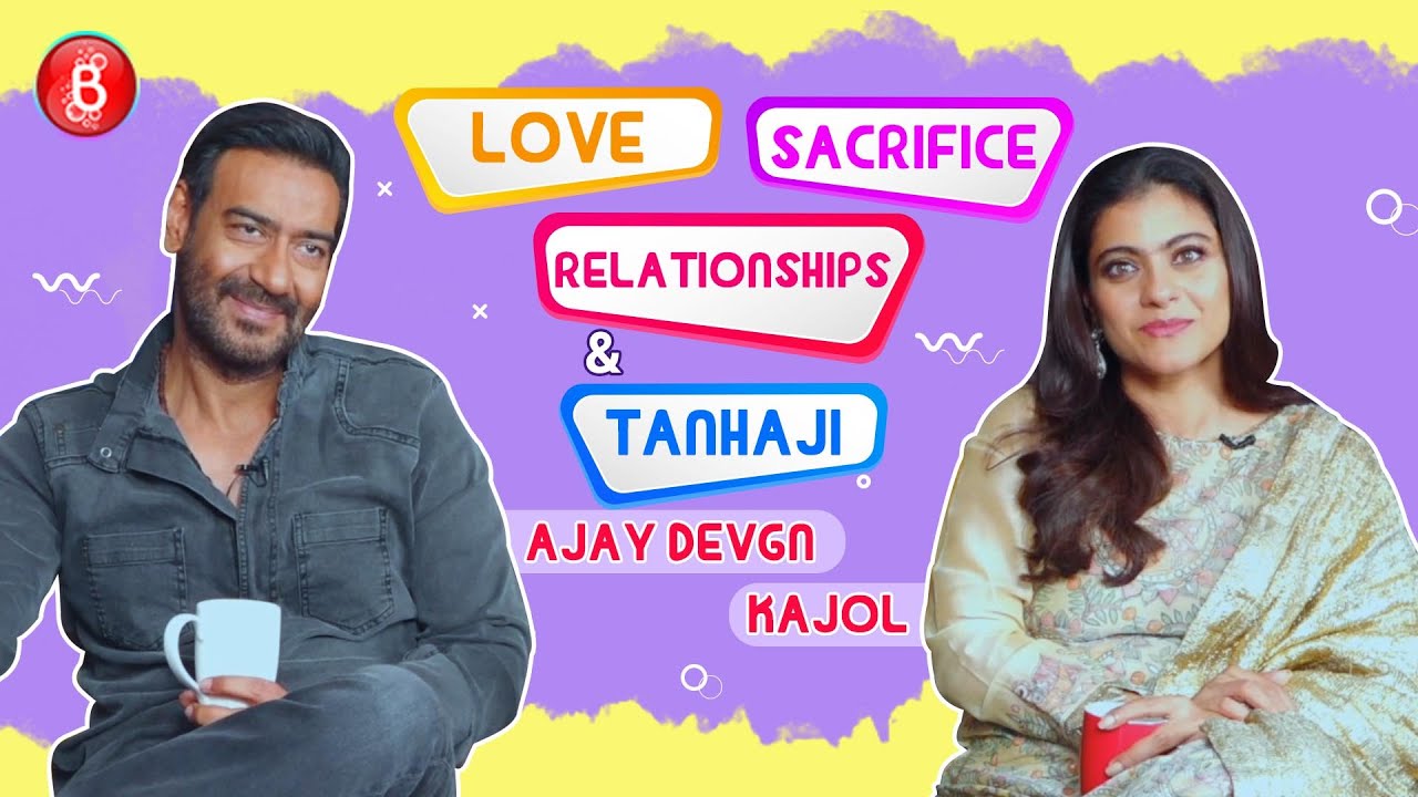 Ajay Devgn & Kajol's Heart-To-Heart Chat On Love, Relationships, Sacrifice & Tanhaji