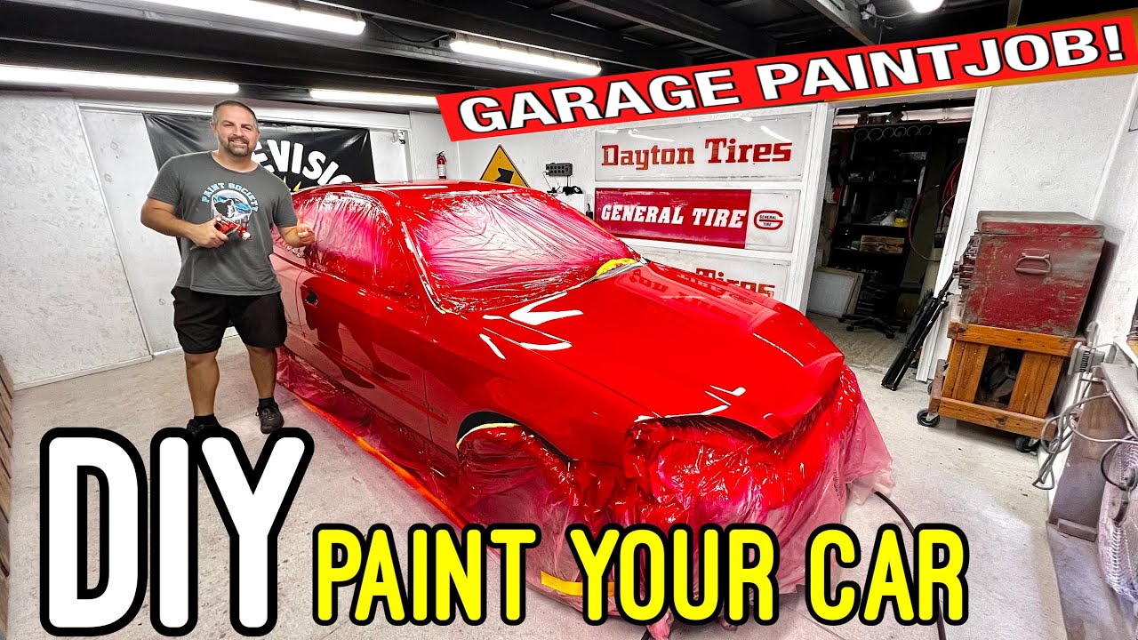 How To Paint A Car, BEST METHOD