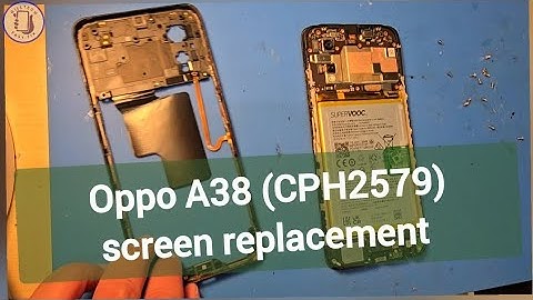 Oppo A38/A18 screen replacement